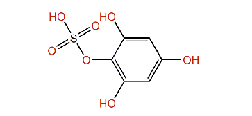 1,2,3,5-Tetrahydroxybenzene 2-sulfate ester